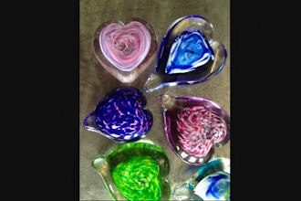 Glass Blowing Experiences:  Make your own Heart
